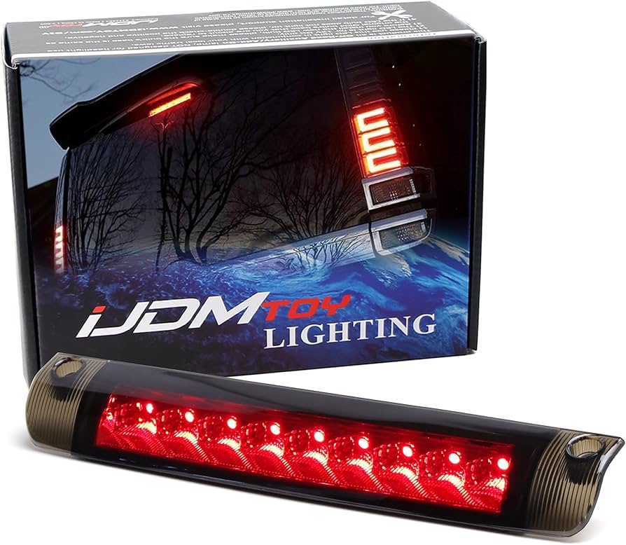 Amazon.com: iJDMTOY Smoked Dark Lens 9-LED 3rd Brake Light Amazon.com: iJDMTOY Smoked Dark Lens 9-LED 3rd Brake Light